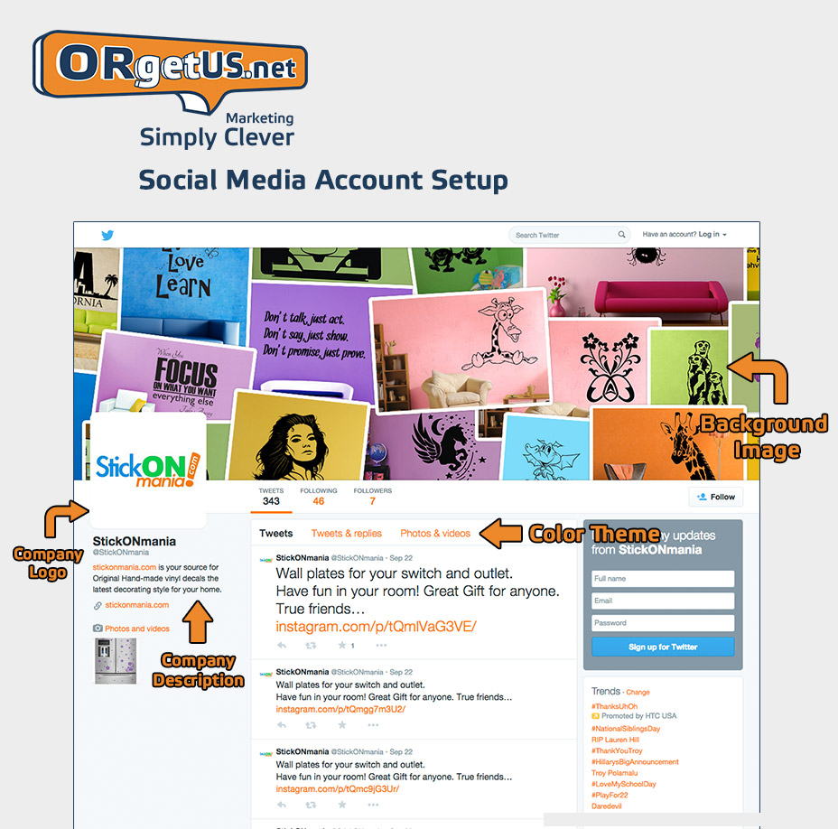 ORgetUS_Social_Media_Account_Setup
